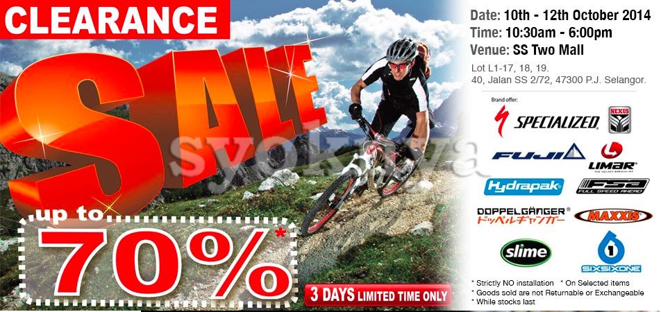 2014 mountain bike clearance sale